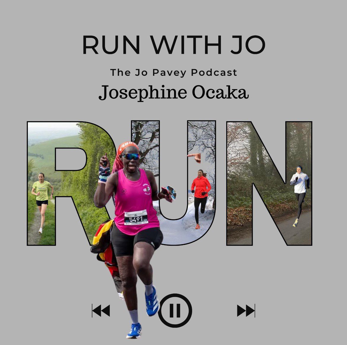 Josephine Ocaka got into running by accident